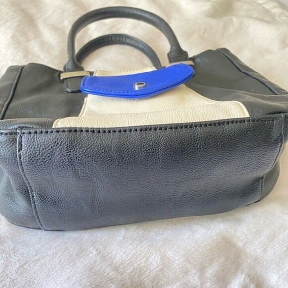 Steve Madden Small Faux Leather Colorblock Handbag Crossbody Strap Multi Pockets - Picture 3 of 12